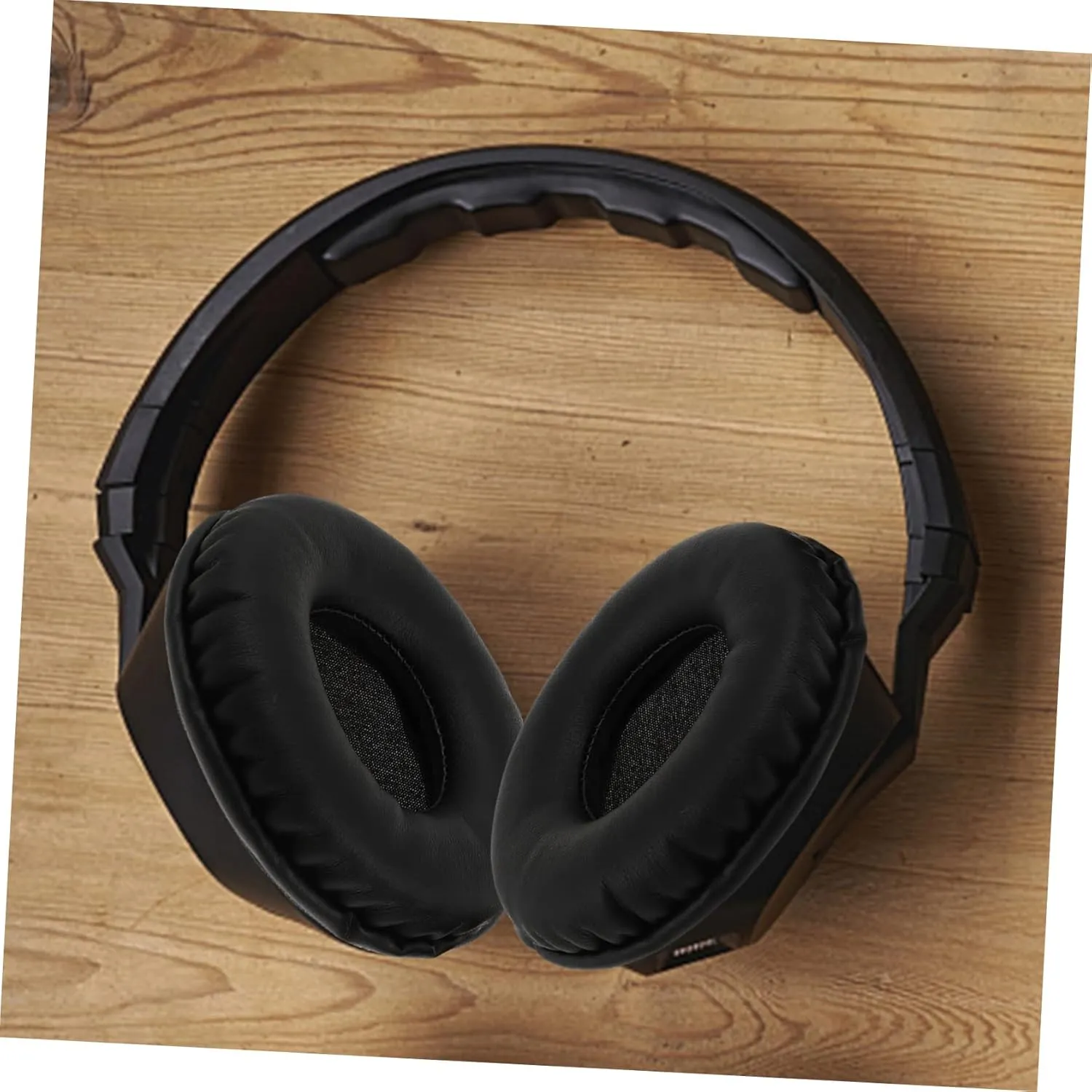 1 Pair Replacement Ear Pads for Headphones Soft Black Earpads Cushion Covers for Enhanced Comfort and Sound Isolation