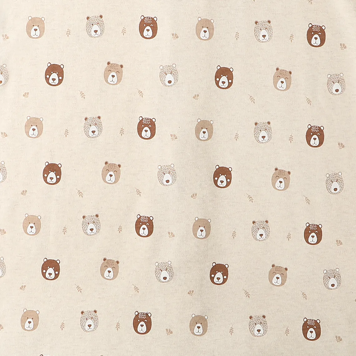 100% Organic Cotton 1.0 Tog Sleeping Bag with Legs Sleeveless Wearable Blanket- Mini Bears