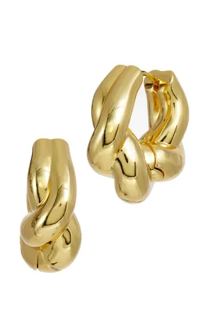 14K Gold Freedom Hoop