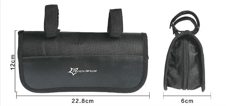 14pcs Bicycle Repair Tool Kit | Bag Strap to Frame | ROCKBROS Pump Hex Wrench Patch | for Bike Tyre Tools