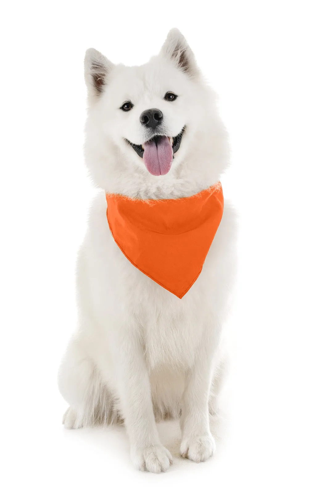 18 Pack Cotton Solid Colors Dog Bandanas XL Oversized