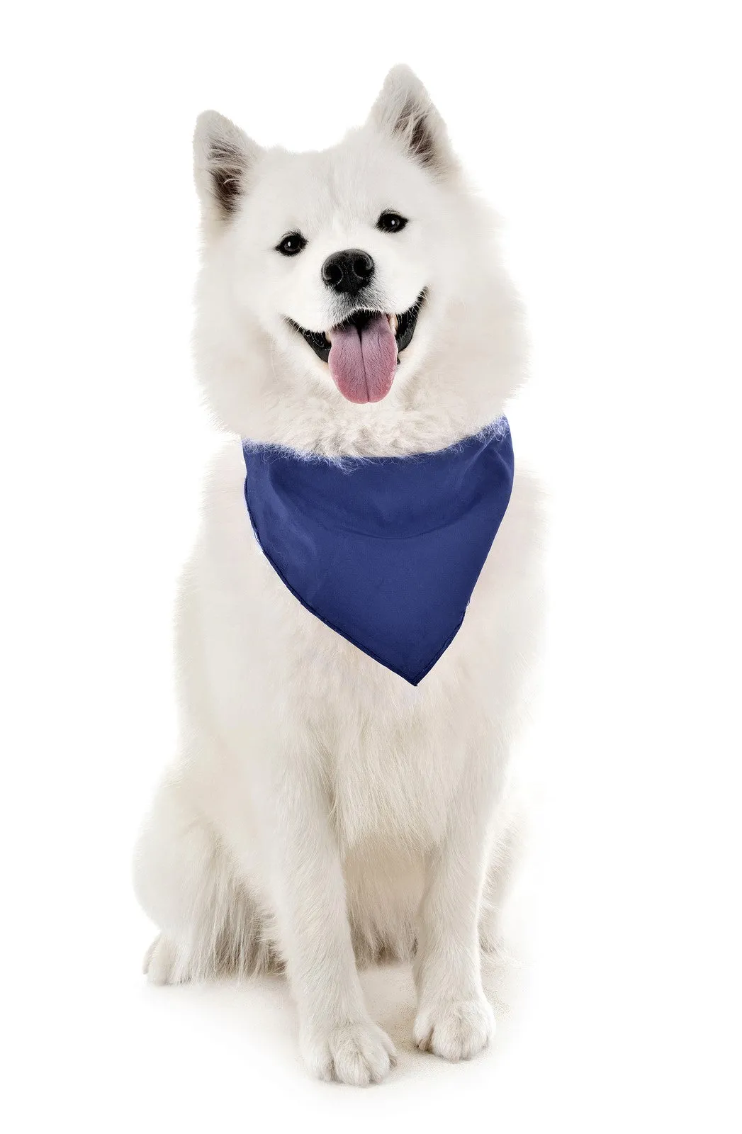 18 Pack Cotton Solid Colors Dog Bandanas XL Oversized