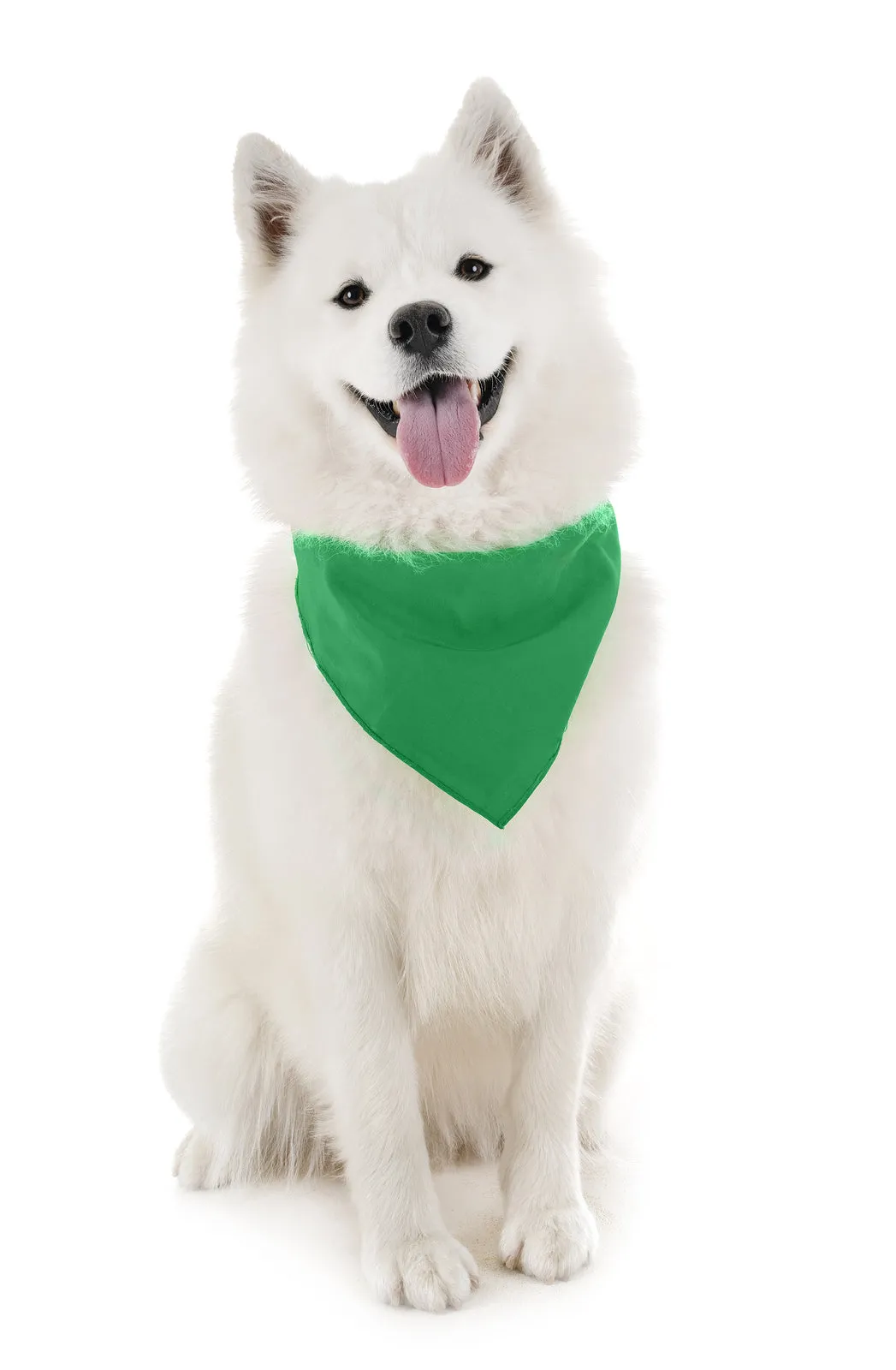18 Pack Cotton Solid Colors Dog Bandanas XL Oversized