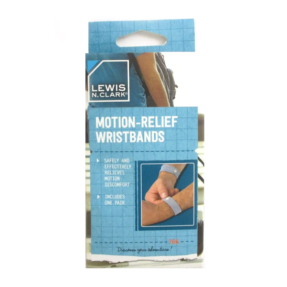 2 Motion Sickness Relief Wristbands Nausea Boat Car Plane Wrist Band Travel Aid