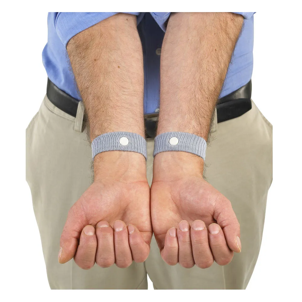 2 Motion Sickness Relief Wristbands Nausea Boat Car Plane Wrist Band Travel Aid