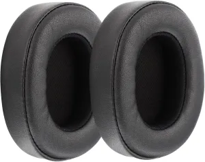 2 Pack Replacement Ear Pads for E55bt Ear Pad Compatible Memory Foam Leather Black