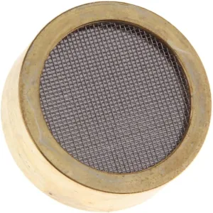2pcs Aluminum Alloy Condenser Microphone Cartridge Capsule Replacements Large Diaphragm Microph Electric Instrument Parts Golden
