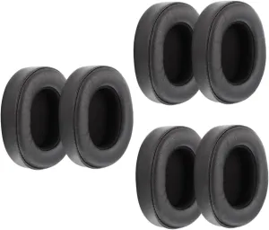 3 Sets 2 Pcs Soft Memory Foam Ear Pads Replacement for E55bt Comfortable Headset Earpads Noise Blocking Multiple Colors