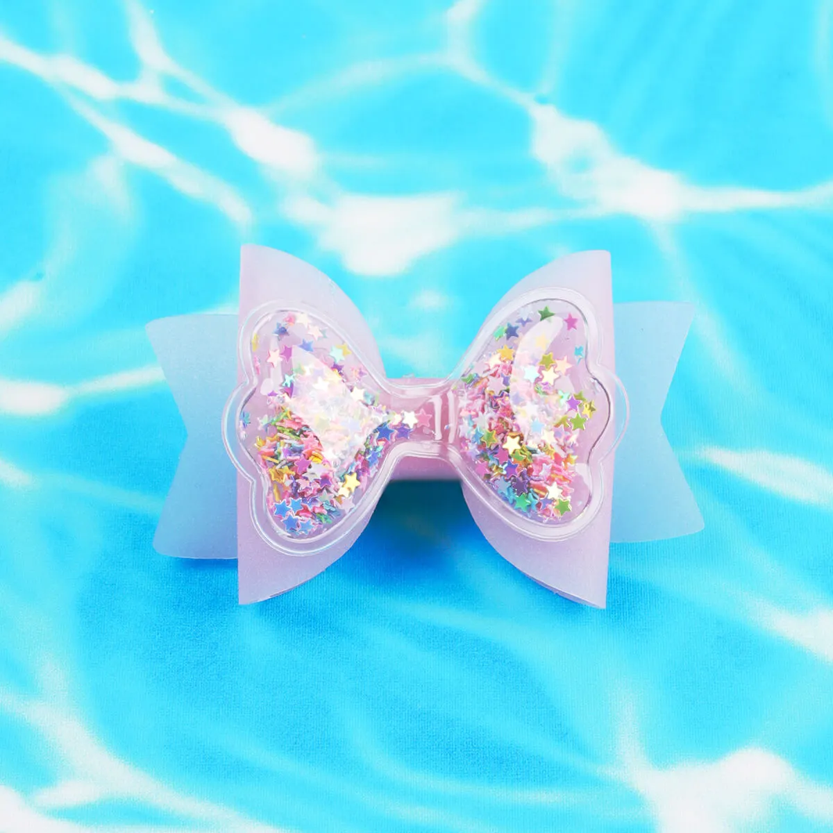 30Pcs Cute Quicksand Fruit Jelly Hair Bows