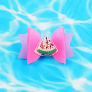 30Pcs Cute Quicksand Fruit Jelly Hair Bows