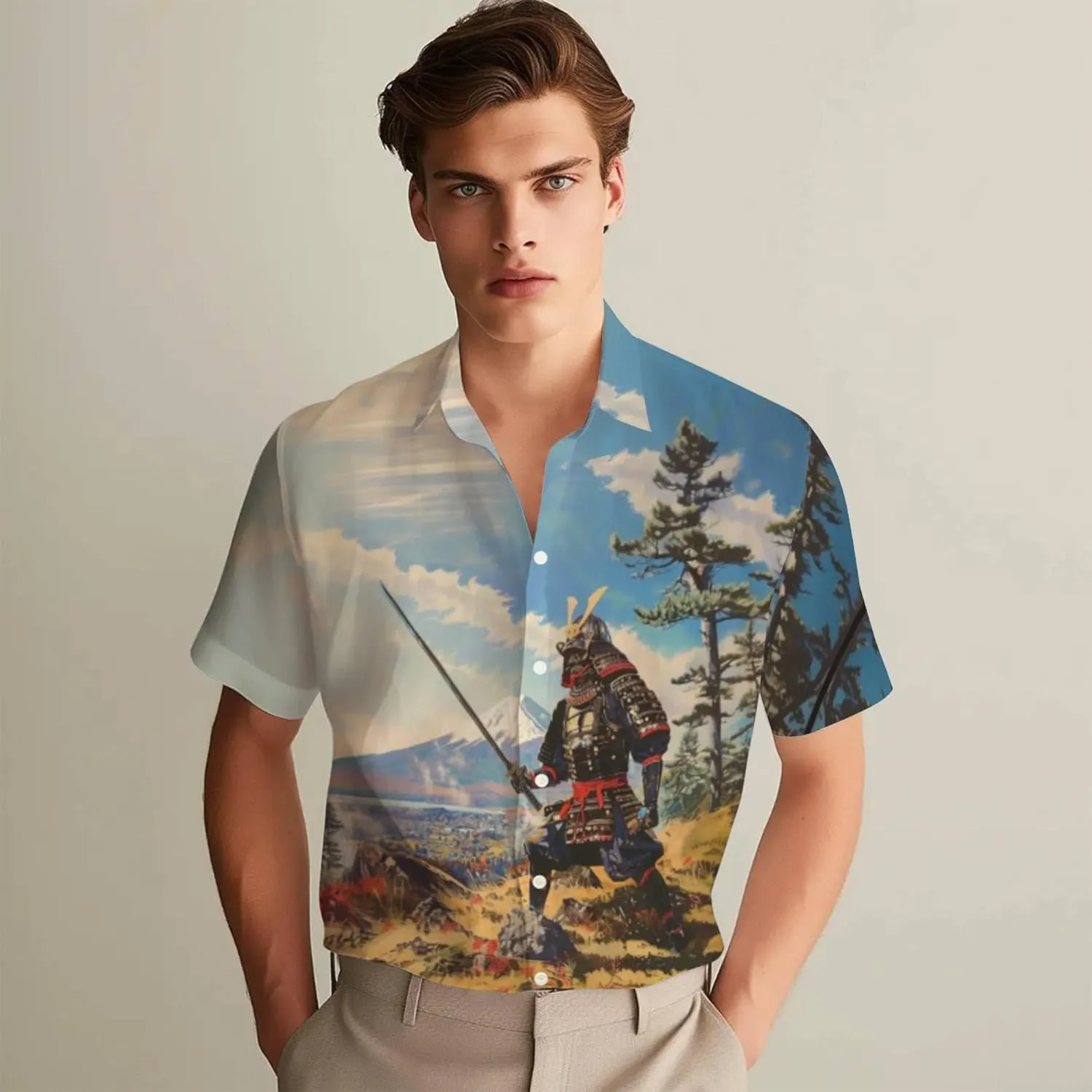 3D Pattern Print Shirt Design Unique Graphic Tee Comfortable Casual Wear Perfect for Parties and Festive Celebrations Ideal