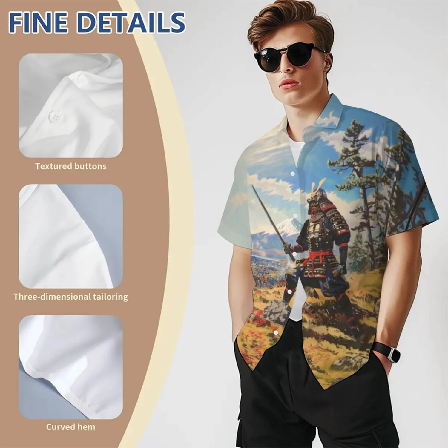 3D Pattern Print Shirt Design Unique Graphic Tee Comfortable Casual Wear Perfect for Parties and Festive Celebrations Ideal