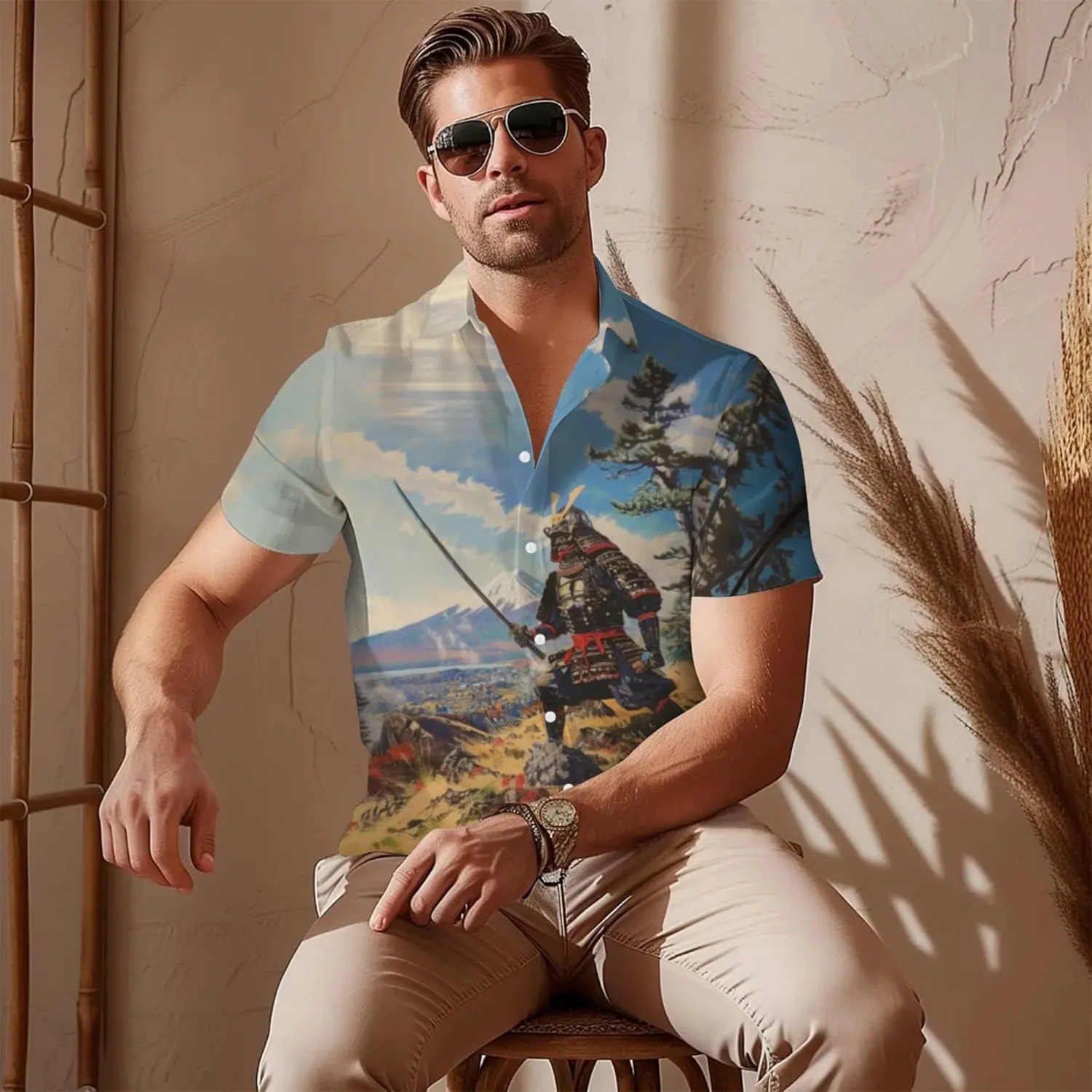 3D Pattern Print Shirt Design Unique Graphic Tee Comfortable Casual Wear Perfect for Parties and Festive Celebrations Ideal