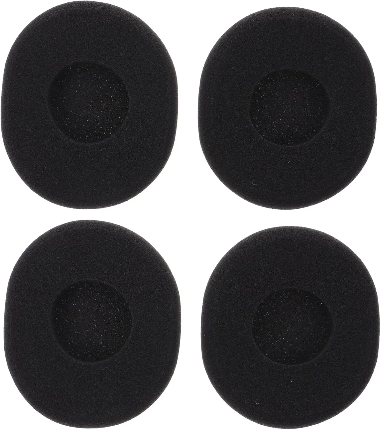 4pcs Ear Pads for Headphones Black Memory Foam Ear Covers Fit for H800 Headset