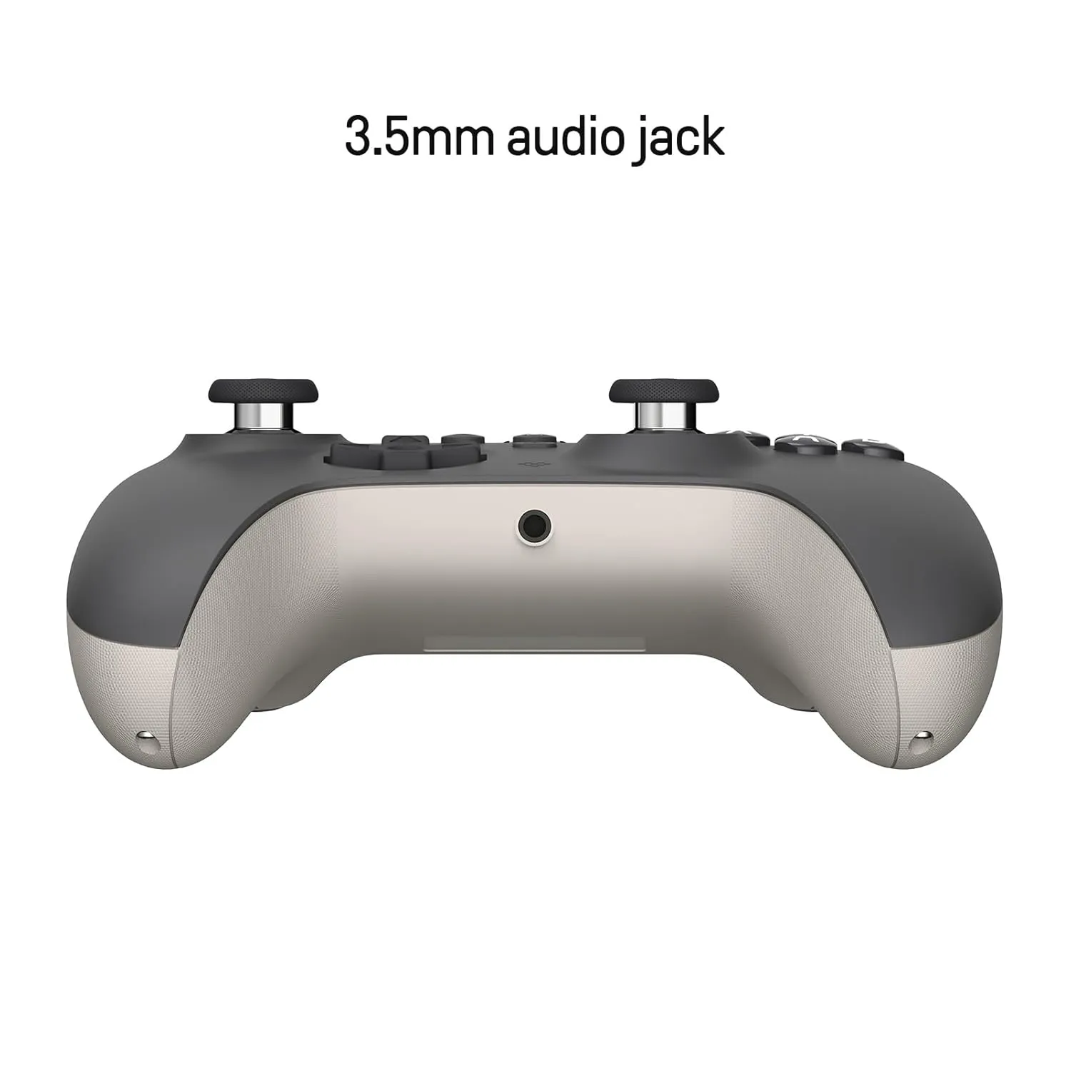 8Bitdo Ultimate C Hall Effect Joysticks/Hall Trigger Wired Controller with RGB Lighting Fire Ring, 3.5mm Audio Jack for Xbox Series X|S, Xbox One, Windows 10/11 - Officially Licensed (Dark Gray)