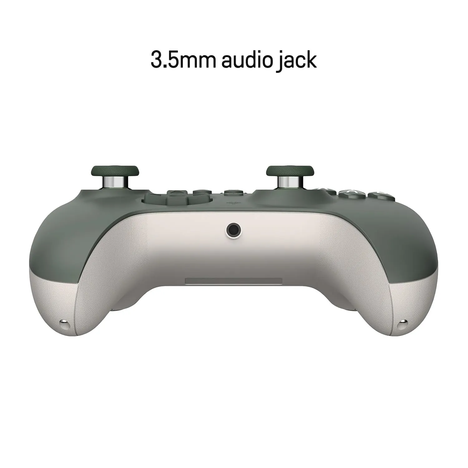 8Bitdo Ultimate C Hall Effect Joysticks/Hall Trigger Wired Controller with RGB Lighting Fire Ring, 3.5mm Audio Jack for Xbox Series X|S, Xbox One, Windows 10/11 - Officially Licensed (Dark Green)
