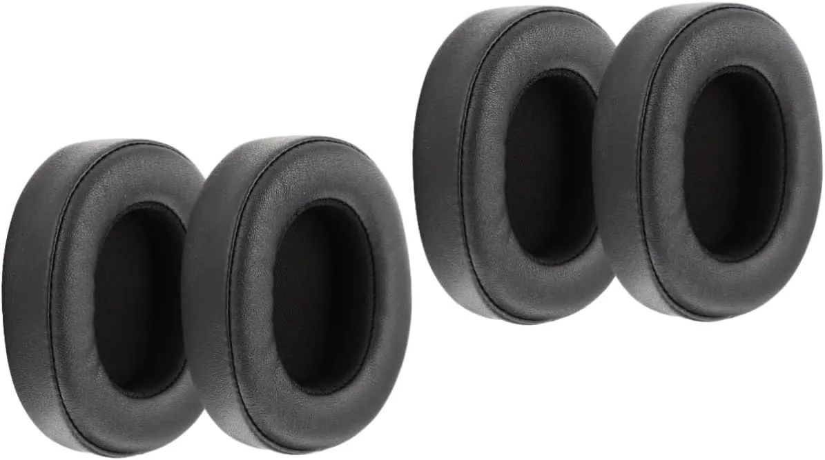 Angoily 2 Sets 2 Pcs Cushion Ear Pads Replacement Ear Tips for Headphones Memory Foam