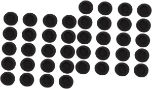 Angoily 40 Pcs Headset Replacement Universal for Headphones Noise Reduction Comfortable Material