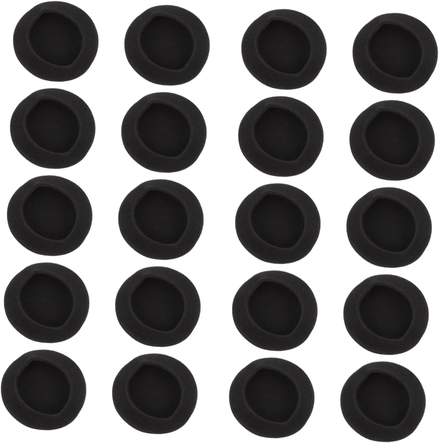 Angoily 60 Pcs Headset Cushion Comfortable Earphone Ear Pads Soft Durable Replacement Pads