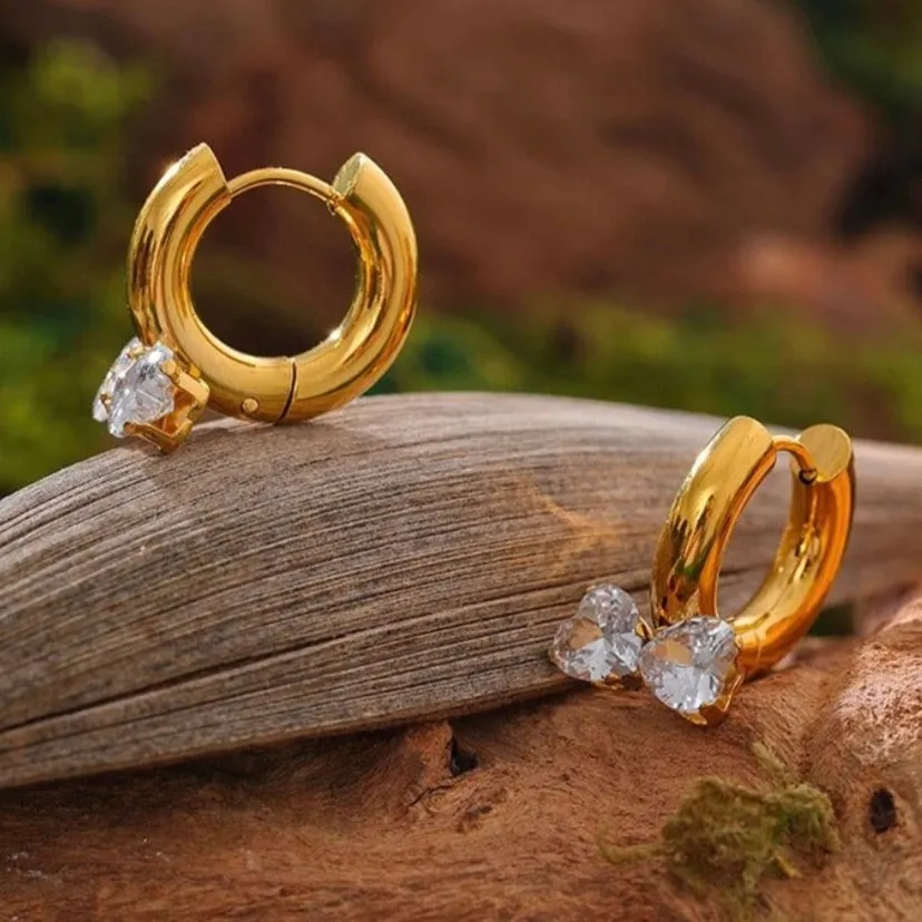 Anna Mini Bow Hoops