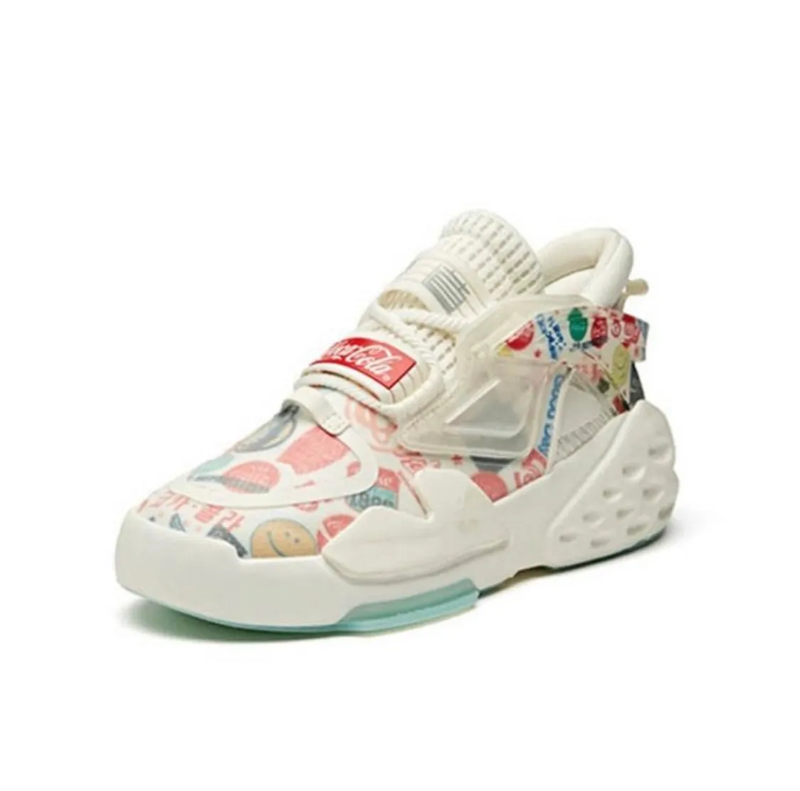 Anta Women's Badao x Coca Cola White/Red/Blue