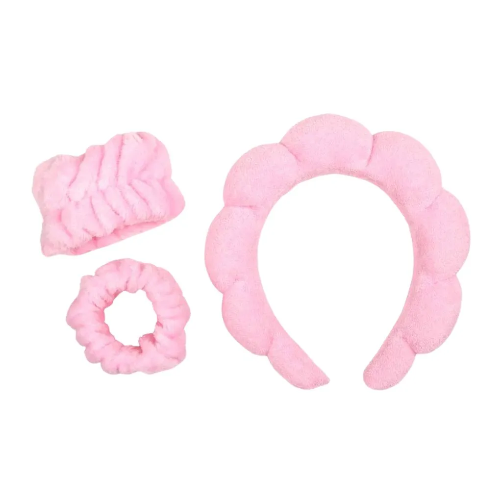 Aria Beauty Headband & Wristband Beauty Set
