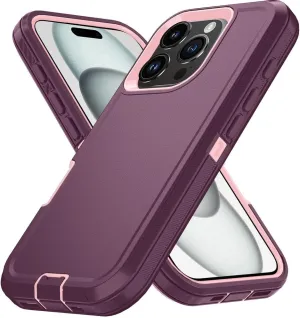 Armor Shockproof Defender Phone Case for iPhone 11 12 13 14 15 Pro Max X XS XR XSMAX 7 8 Plus SE2 SE4 Hard PC TPU Back Cover,10,for iPhone 13Promax