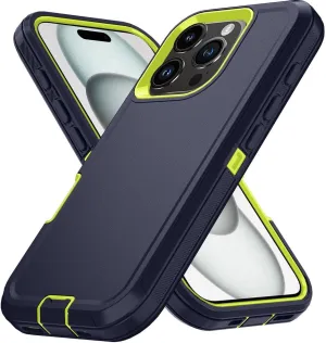 Armor Shockproof Defender Phone Case for iPhone 11 12 13 14 15 Pro Max X XS XR XSMAX 7 8 Plus SE2 SE4 Hard PC TPU Back Cover,16,for iPhone 13Promax