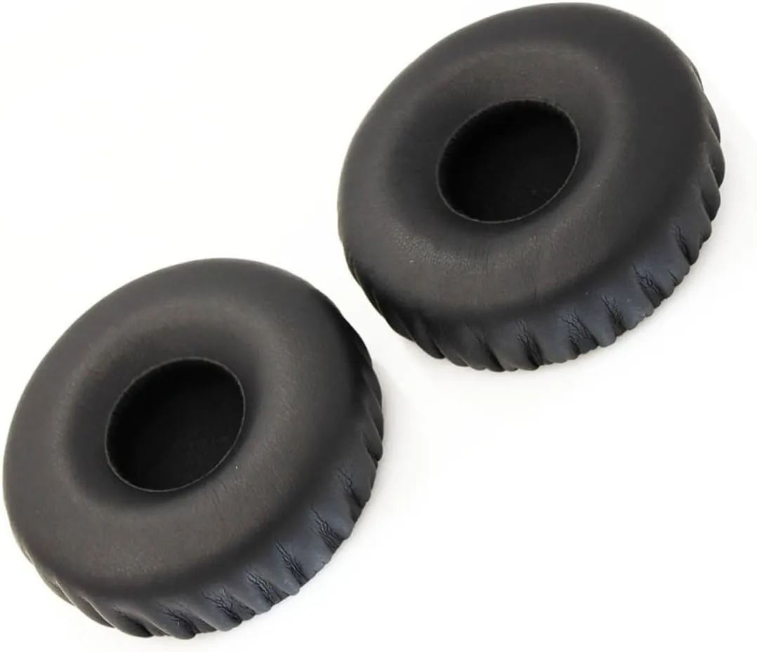 Artibetter 2pcs Replacement Ear Pads Soft Memory Foam for Protein Leather Ear Cushion