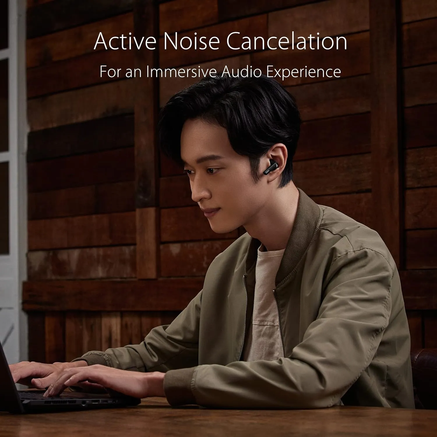 ASUS ROG Cetra True Wireless Gaming Earbuds, Low-Latency Bluetooth Earbuds, Active Noise Cancelation, 27-Hour Battery Life, IPX4 Water Resistance, Headphone with Wireless Charging,Black
