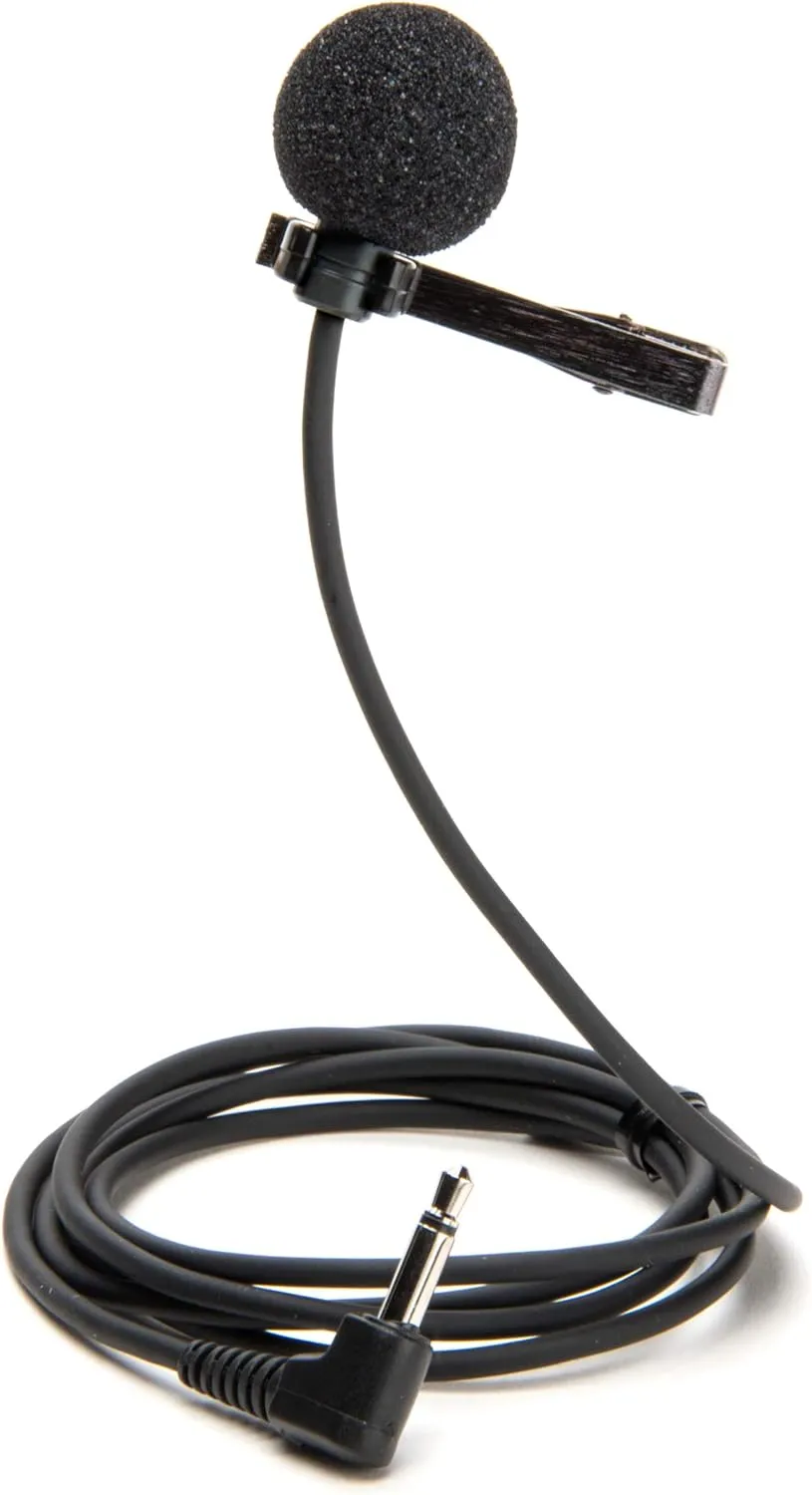 Azden EX-503 Omni-Directional Lavalier Microphone with 3.5 mm TS Connector