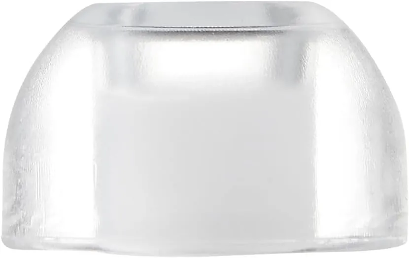 AZLA SednaEarfit Crystal for Galaxy Buds 2 Pro, Clear Pearl Earbud Tips, Noise Canceling Earbuds Replacement Tips (S)