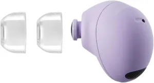AZLA SednaEarfit Crystal for Galaxy Buds 2 Pro, Clear Pearl Earbud Tips, Noise Canceling Earbuds Replacement Tips (S)