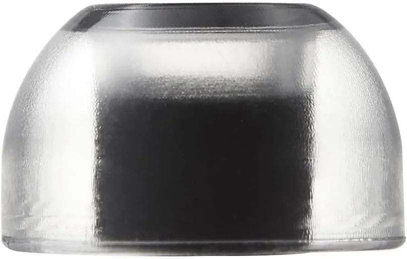 AZLA SednaEarfit Crystal for Galaxy Buds 2 Pro (Smoky Black) - Earbud Tips for Wireless Headphones - Noise Canceling Earbuds Replacement Tips (S/MS/M)