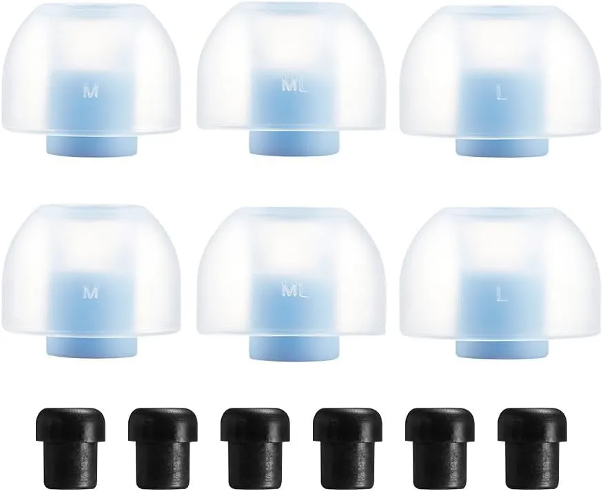AZLA SednaEarfit Origin (M/ML/L) - Earbud Tips for Noise Cancelling Headphones  Eartips Compatible with Wired Headphones, Wired Earbuds, Noise Cancelling Earbuds