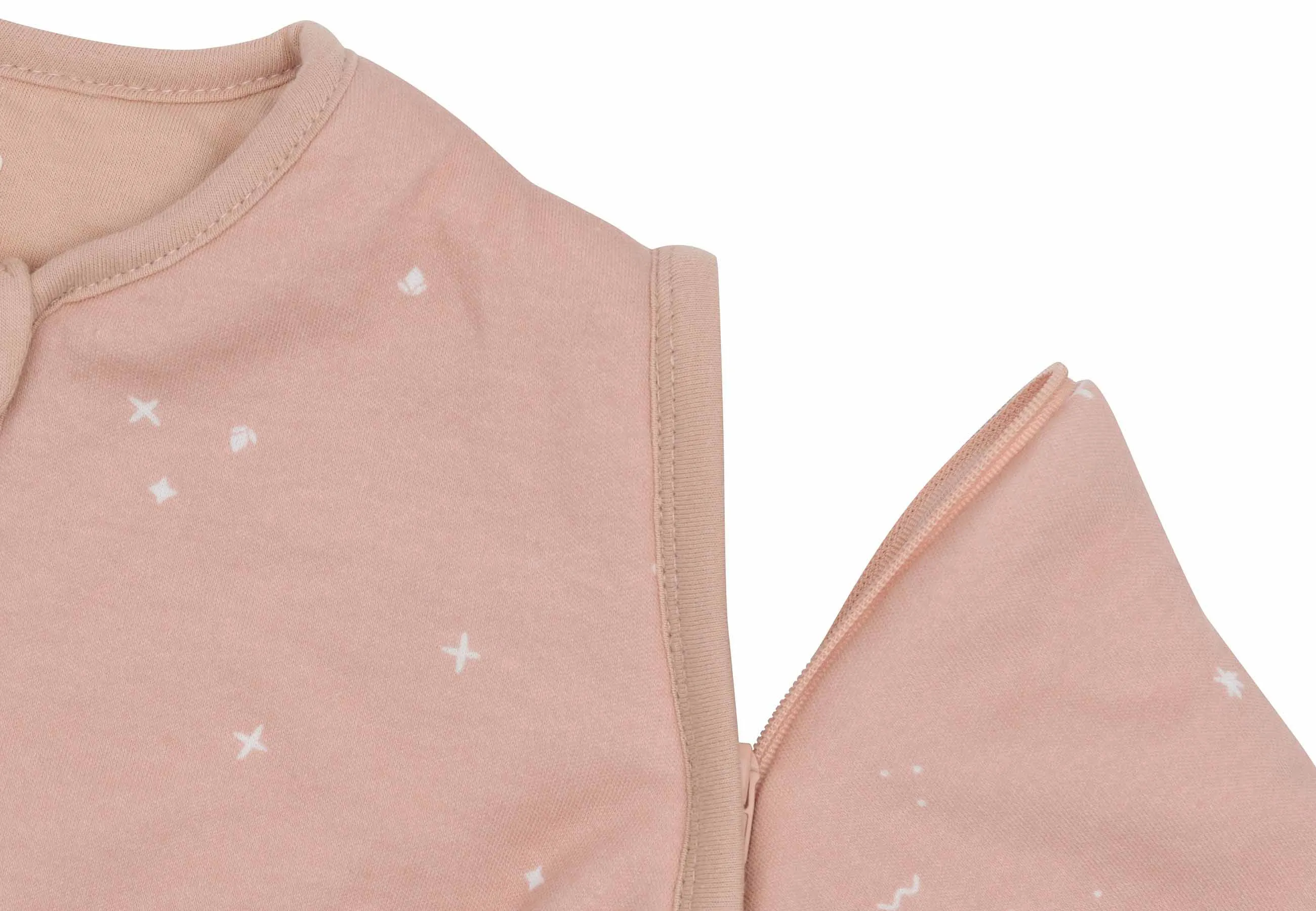 Baby Sleeping Bag with Removable Sleeves 70cm Twinkling - Wild Rose