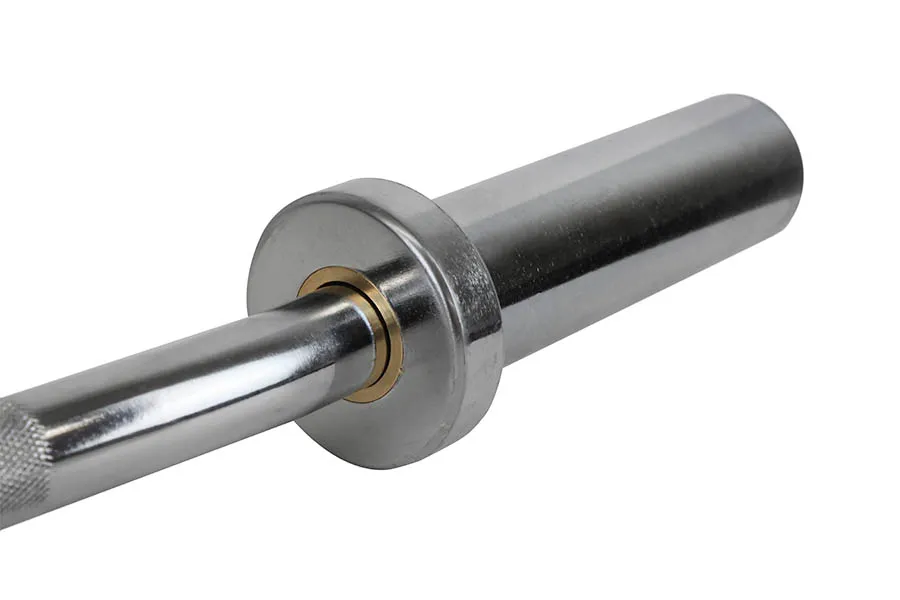 Barra Zeta Olimpica Inox. 1.2 Mts C/Collarines 2 Pulg Diam.