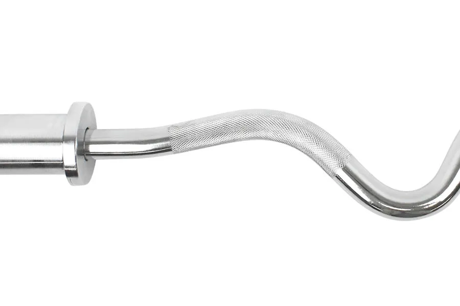 Barra Zeta Olimpica Inox. 1.2 Mts C/Collarines 2 Pulg Diam.