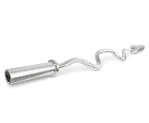 Barra Zeta Olimpica Inox. 1.2 Mts C/Collarines 2 Pulg Diam.