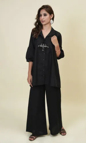BLACK CO-ORD SET