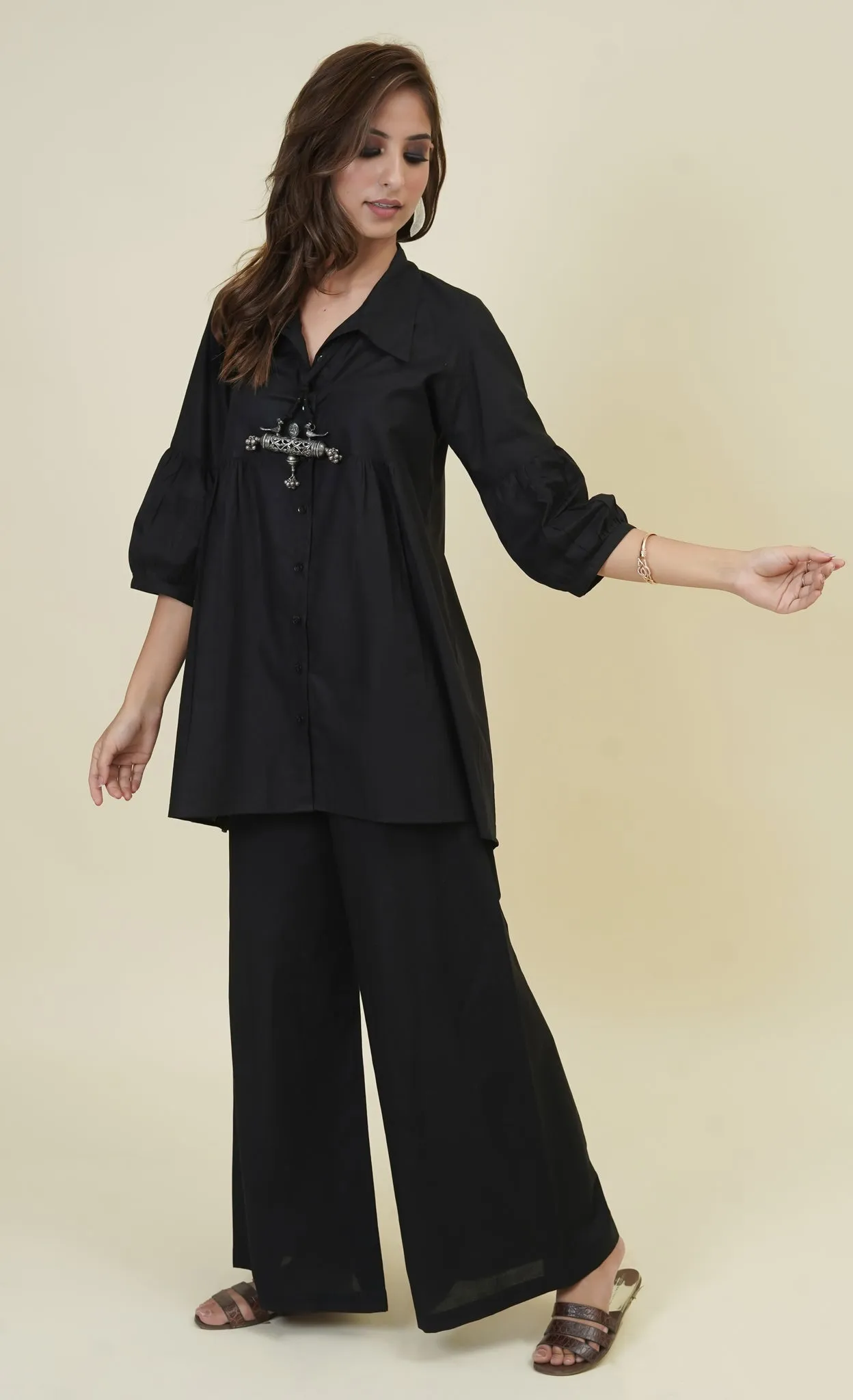 BLACK CO-ORD SET