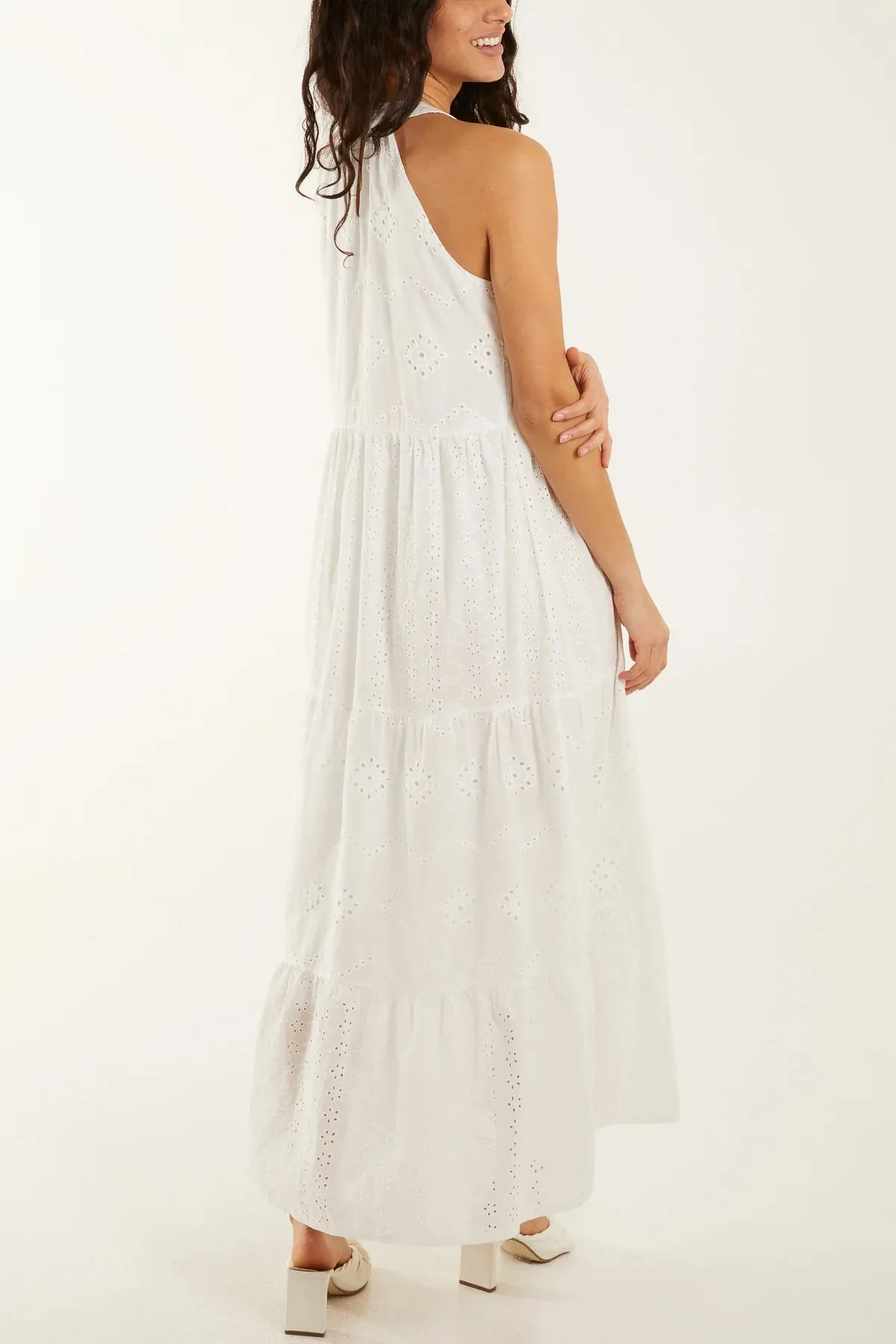 Broderie Maxi Dress