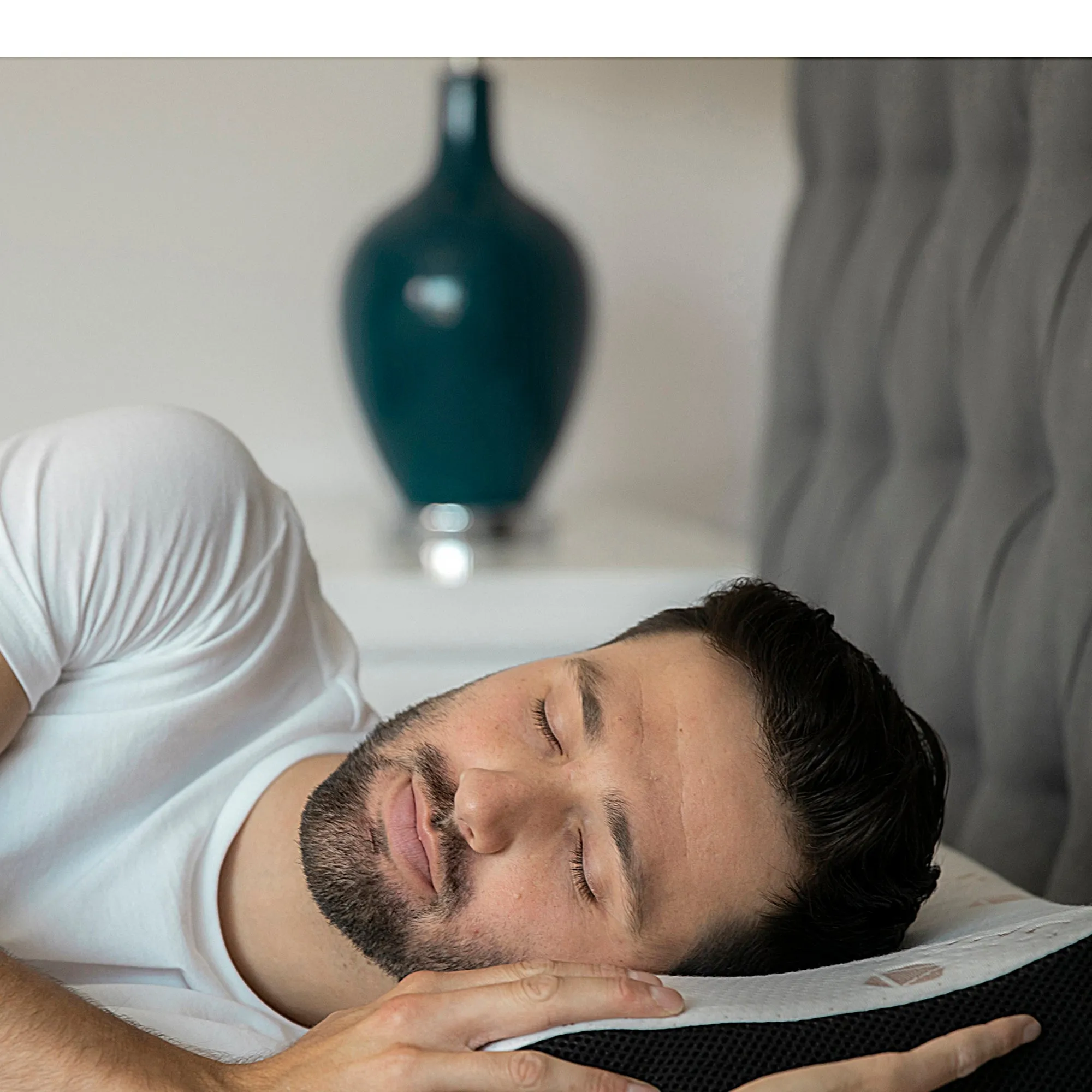 CARBON SNORE-X Ultra-THIN Flat PILLOW