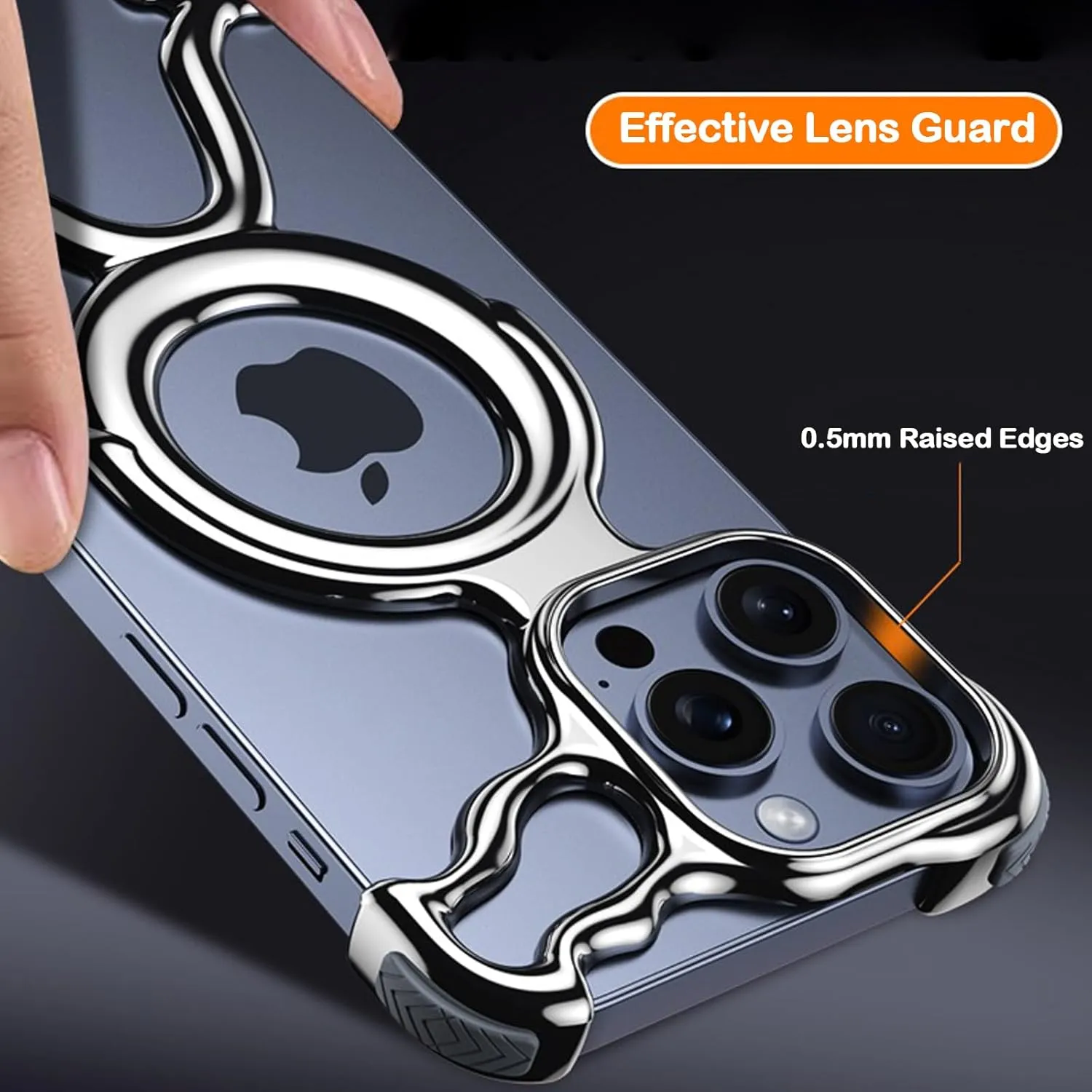 Case for iPhone 13/13 Pro/13 Pro Max, Super Light PC Shell with Four Corners Shockproof, Compatible with MagSafe,Black,13