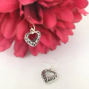 Celtic Heart Earrings - VE580