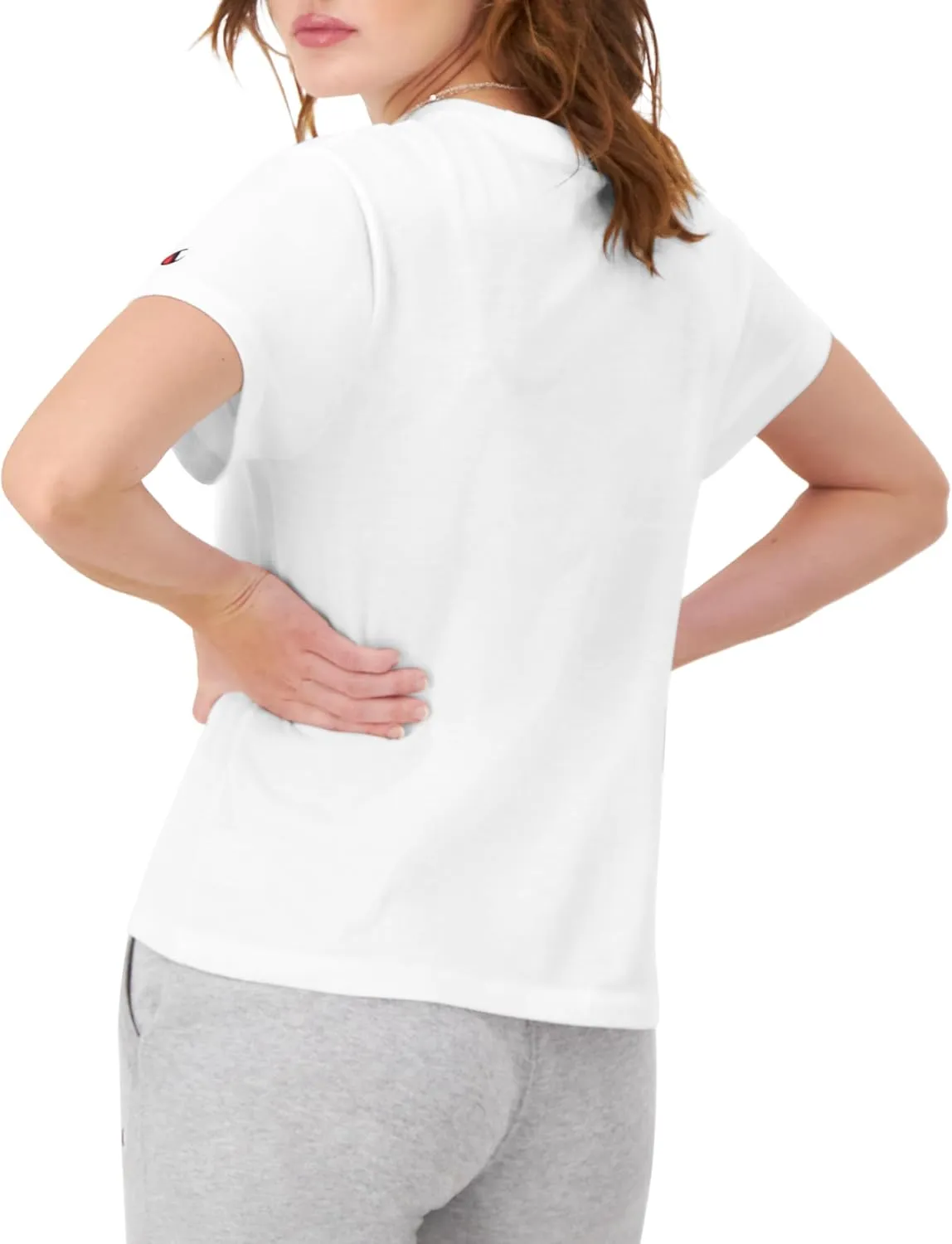 Champion Women's Tshirt, Classic Graphic Tshirt Lightweight and Comfortable Tee For Women (Plus Size Available)
