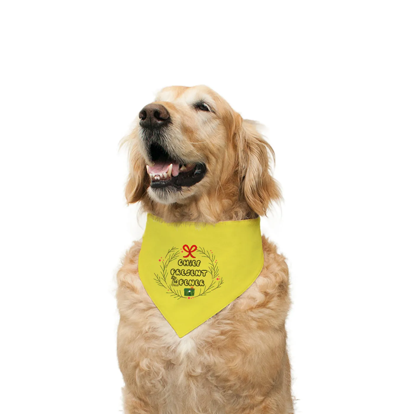 Chief Present Opener' Reversible Bandana for Dogs