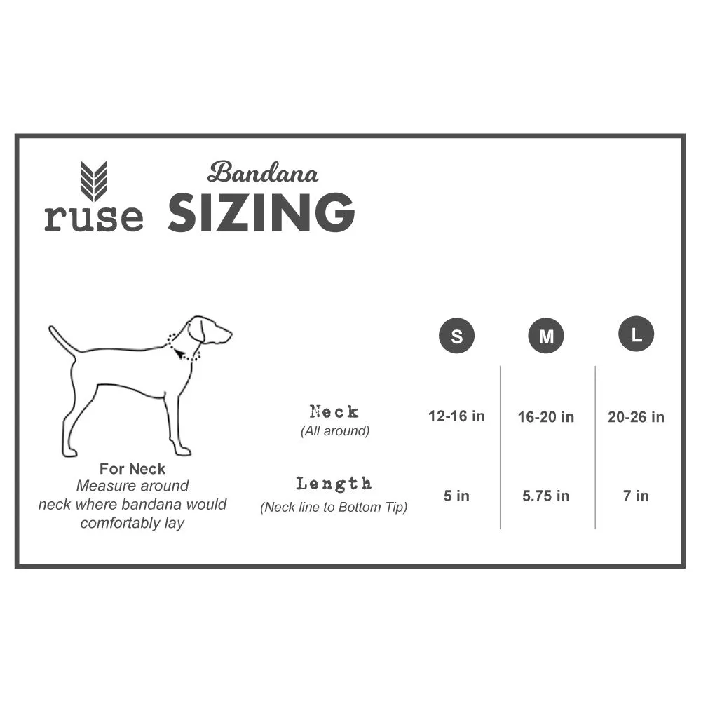 Chief Present Opener' Reversible Bandana for Dogs