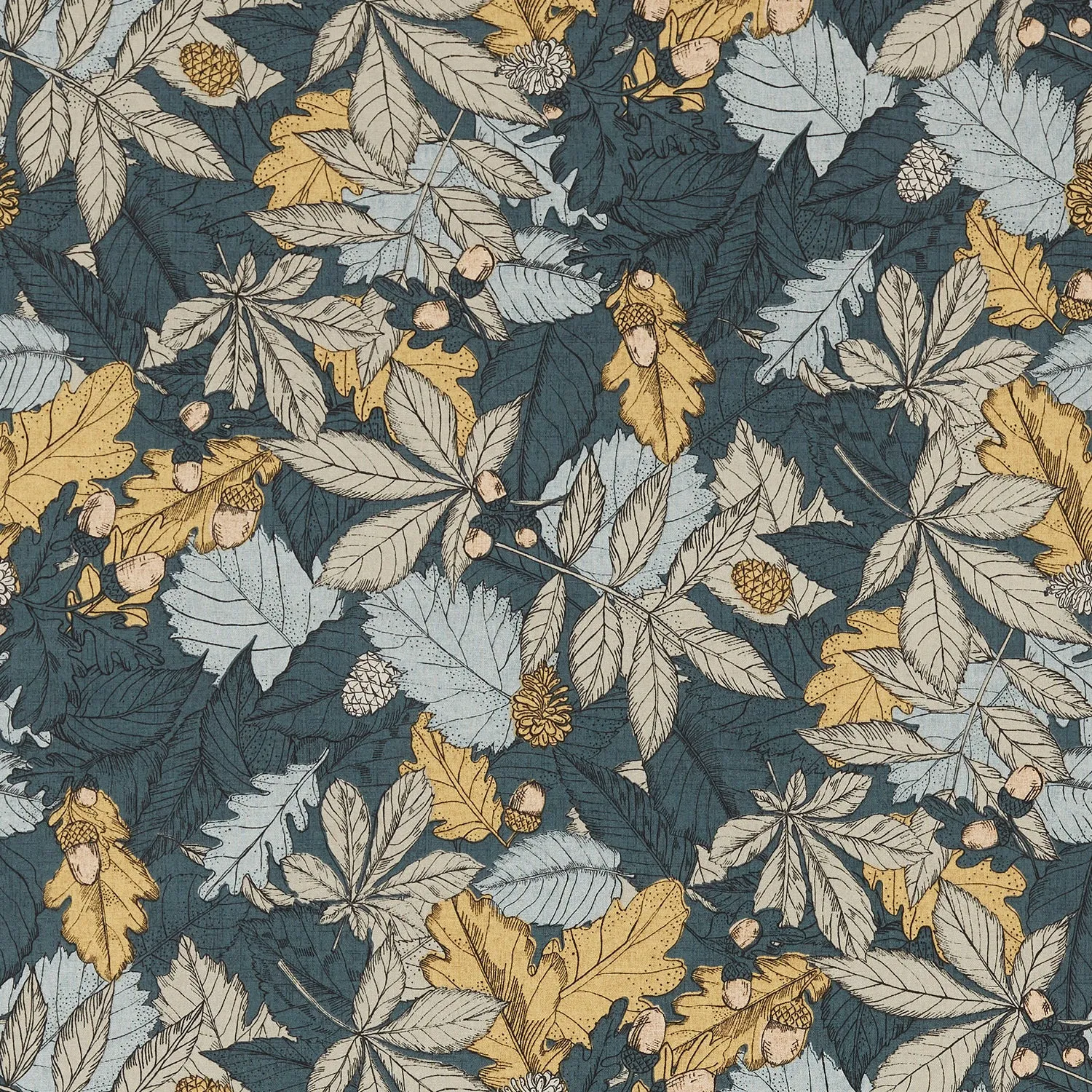 Clarke & Clarke Mercia Fabric Ink