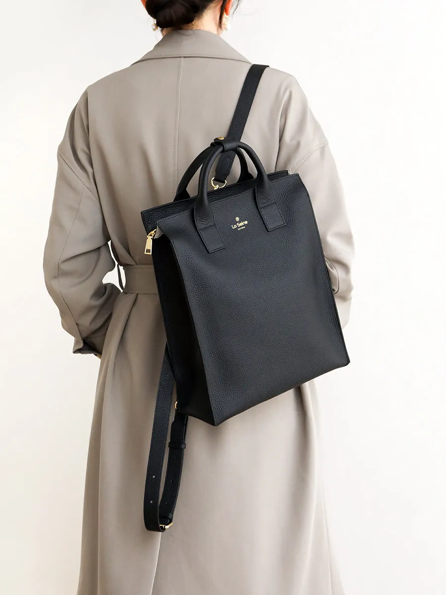 Convertible Rucksack Handbag Leather Ladies Leather Backpack